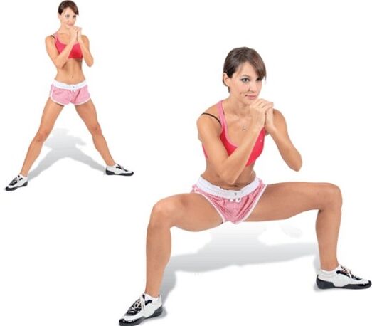 Sumo squats